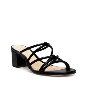 Schutz Princey Black Strappy Heels Size 9